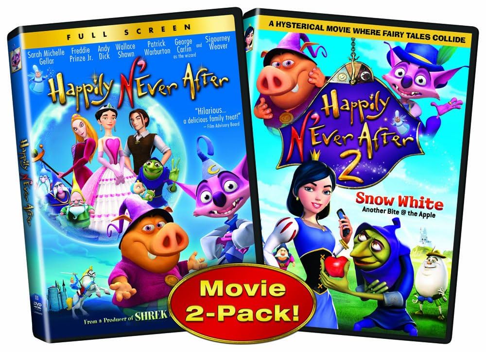 Amazon.co.jp: HAPPILY NEVER AFTER 1 & 2 : DVD